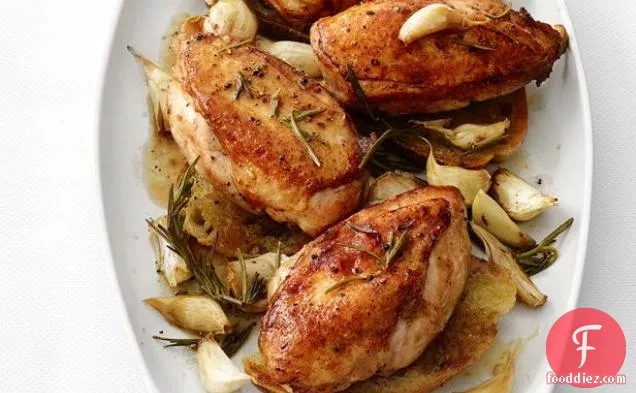 Garlic-Roasted Chicken