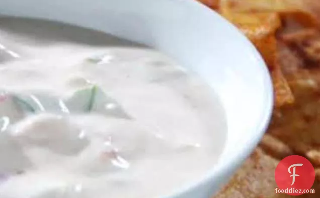 ऑनलाइन दौर 2 - मसालेदार चिप्स के साथ मलाईदार मैक्सिकन डुबकी