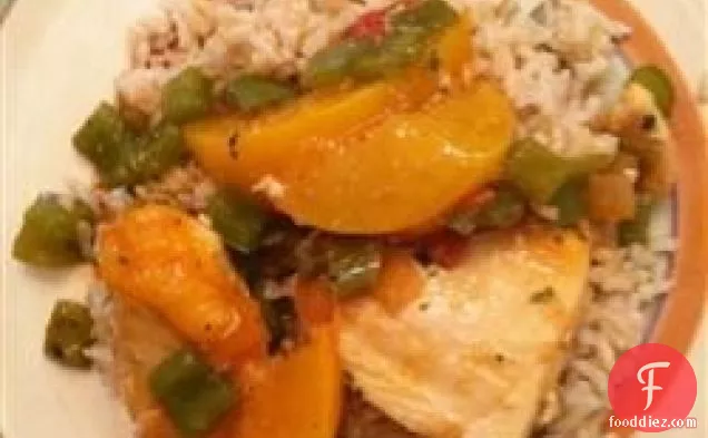 Peachy Chicken Picante