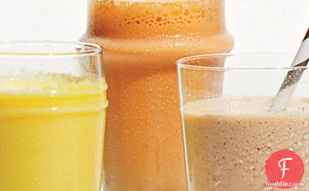 Gingered गाजर Smoothies