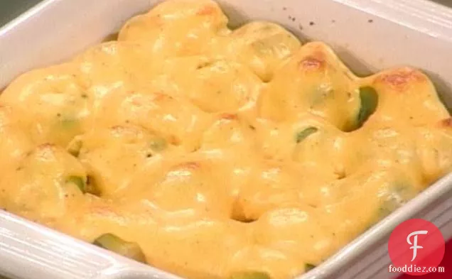 Brussels Sprouts in Cheese Sauce