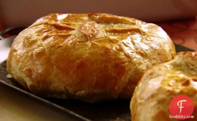 Brie and Onion Puff