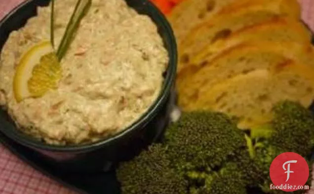 Smoked Salmon Dip With Dill, Lemon, And Capers