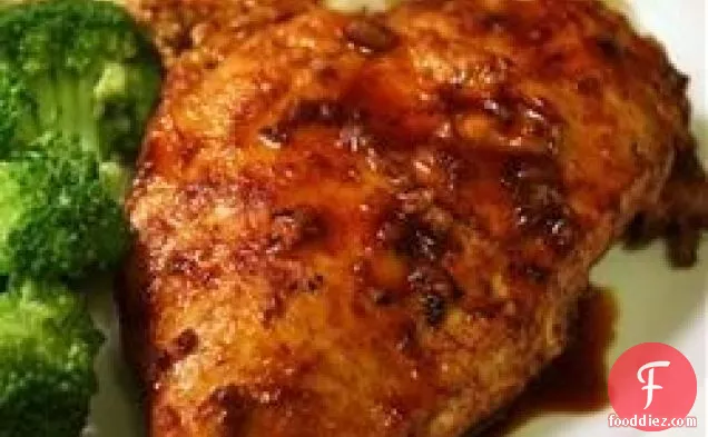 Chicken and Red Wine Sauce