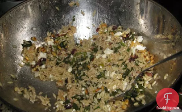 Spinach And Orzo Salad