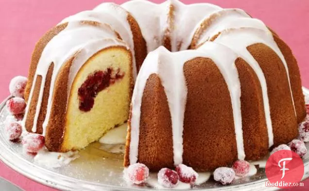 मेयेर नींबू, क्रेनबेरी Bundt केक