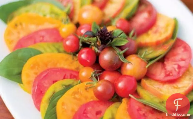 Deep-Summer Tomato-Basil Salad