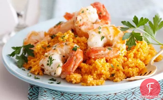 Scampi पर Couscous