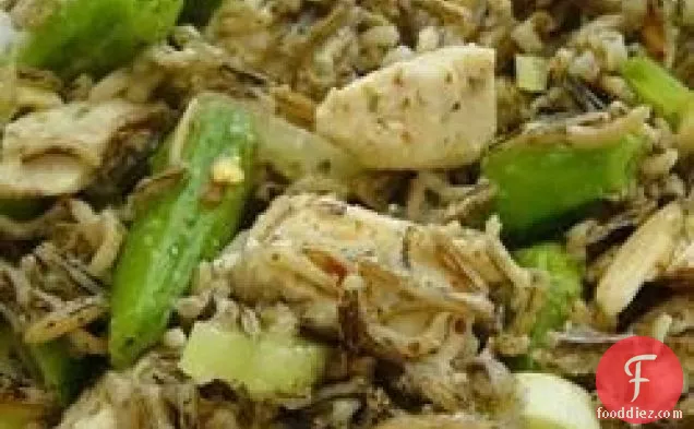 Chicken and Snap Pea Wild Rice Salad