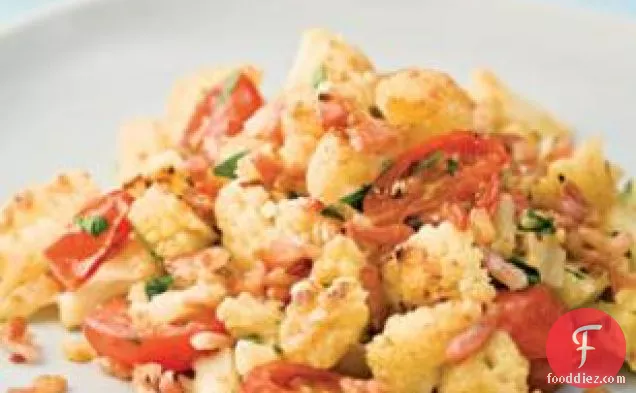 Sautéed Cauliflower & Grape Tomatoes