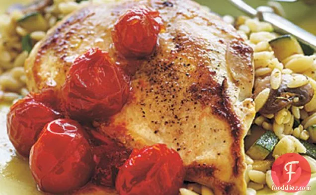 Chicken with Dried Tomato Sauce