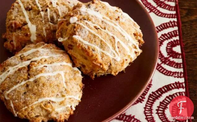 नारियल शीशे का आवरण के साथ नारियल स्कोन