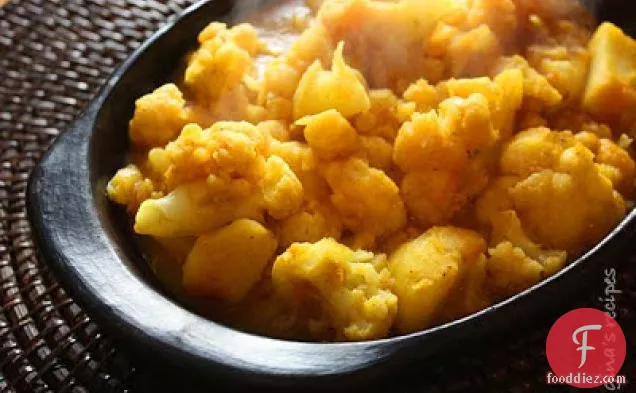 Indian Spiced Cauliflower And Potato Aka Aloo Gobi