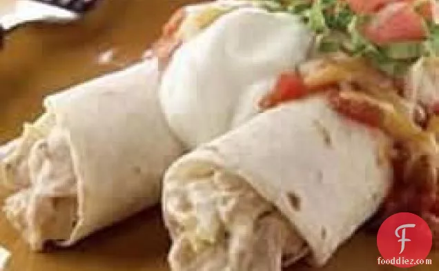 BREAKSTONE चिकन और मलाई Enchiladas