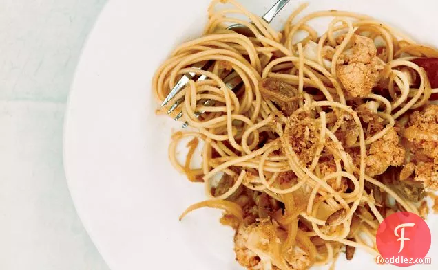 Spaghetti with Cauliflower