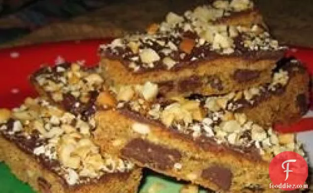 Choco-Peanut Butter Bars