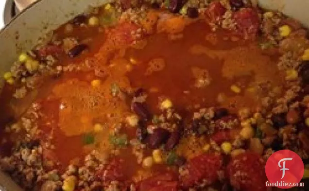 Chili With Turkey and Beans