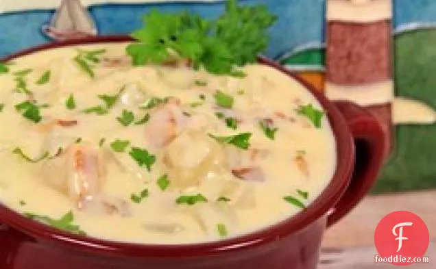 सात मिनट में आलू का सूप