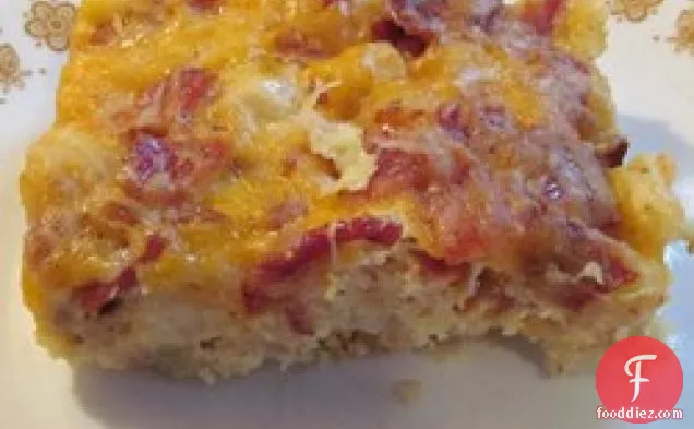 Egg and Hash Brown Pie