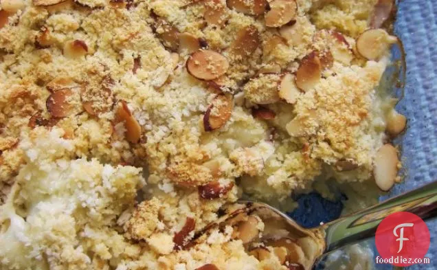 Cauliflower Gratin With Toasted Almond Crust