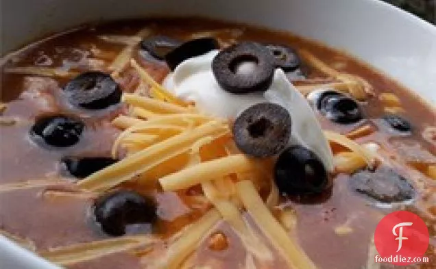 चिकन Enchilada सूप