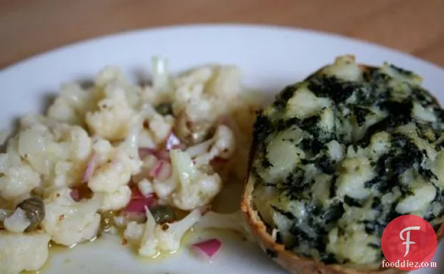 Eat For Eight Bucks: Twice-baked Potatoes And Cauliflower Vinai