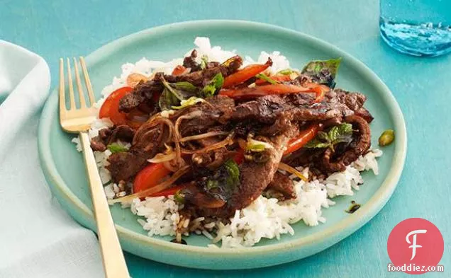 Spicy Mint Beef