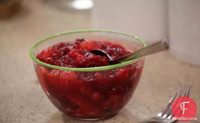 Grapefruit-Campari Cranberry Relish