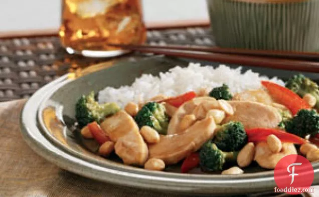 Asian Chicken with Peanuts