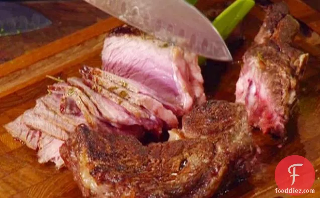 Sliced Steak with Herbs