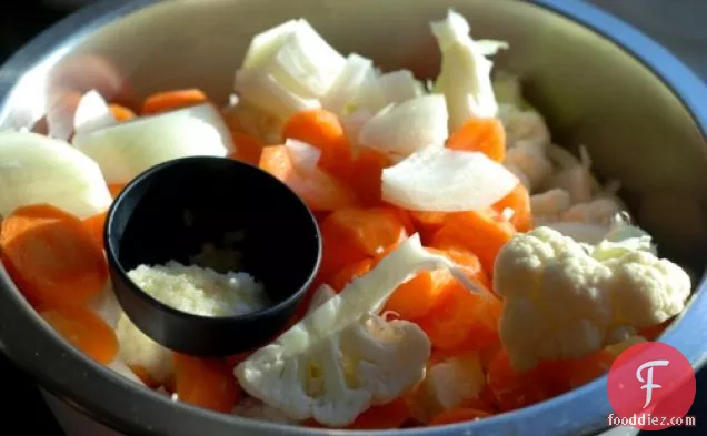 Cauliflower & Carrot Puree