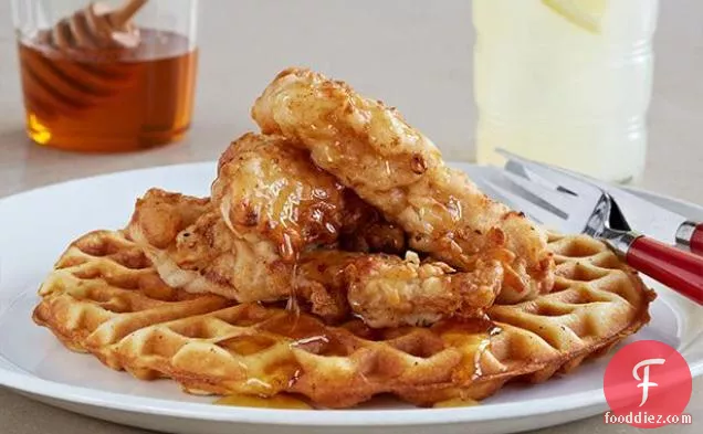 चिकन और Waffles