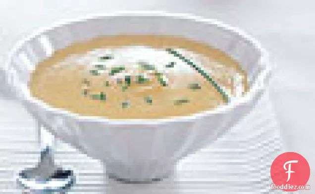 Cream Of Cauliflower Soup With Saffron