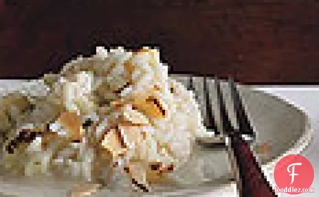 Cauliflower Risotto with Brie and Almonds
