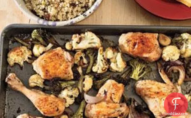 Roasted Chicken And Vegetables