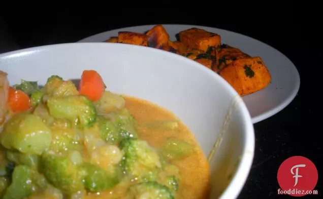 Shrimp & Veggie Curry
