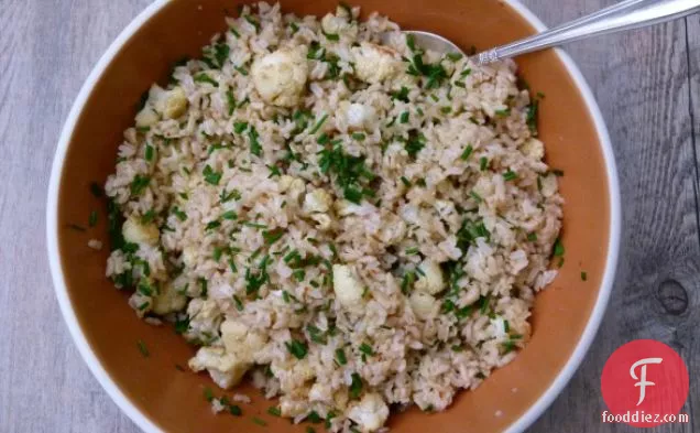Basmati Rice With Roasted Cauliflower
