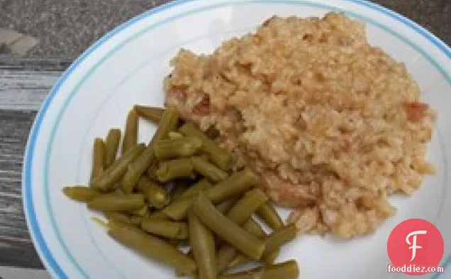 Pork Chop and Rice Casserole