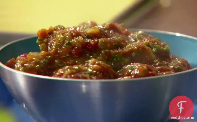 Spaghetti Meatballs and Tomato-Basil Sauce
