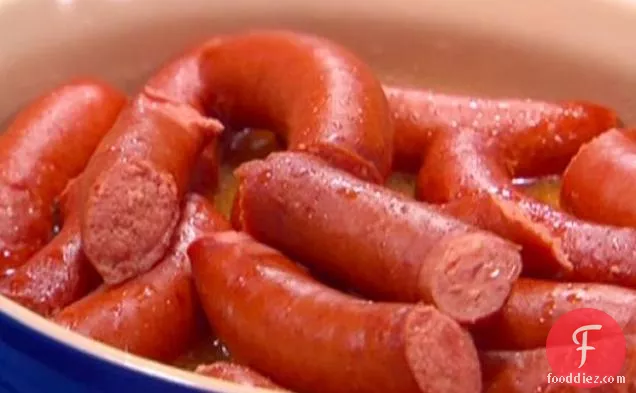 Philly-style Kielbasa with Fennel Kraut and Peppers