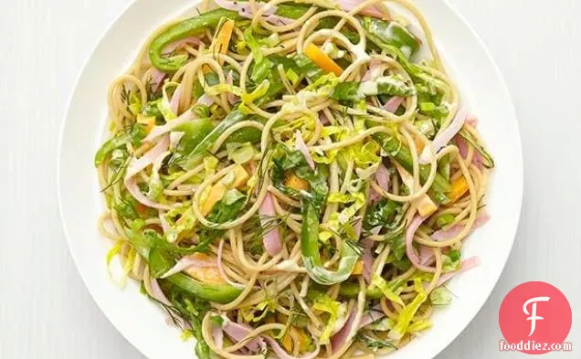 Ham-and-Cheese Noodle Salad