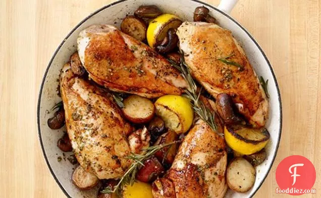 Skillet Rosemary Chicken