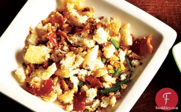 Bacon and Chive Breadcrumbs