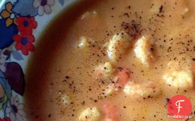 Feta Shrimp Soup