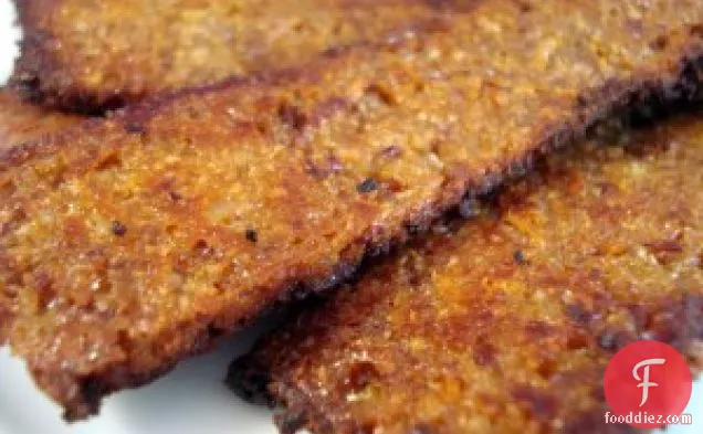 घर का बना शाकाहारी सोया मुक्त बेकन