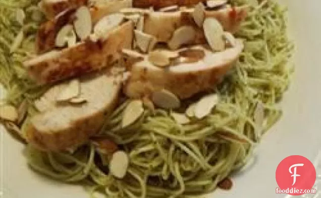 Grilled Chicken and Angel Hair Pasta