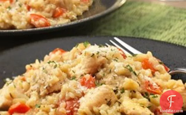 Creamy Risotto-Style Chicken and Rice