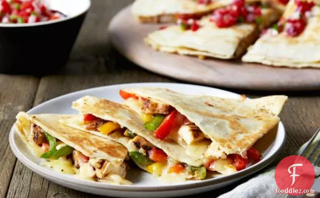 चिकन Quesadillas