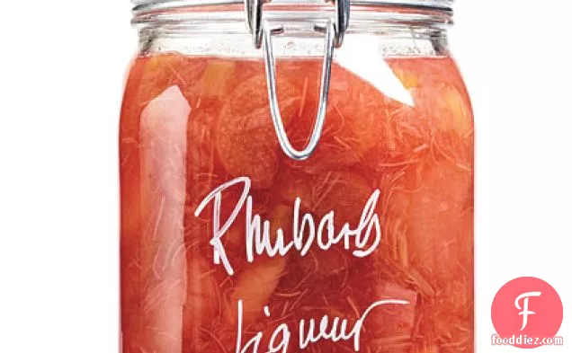 Rhubarb Liqueur