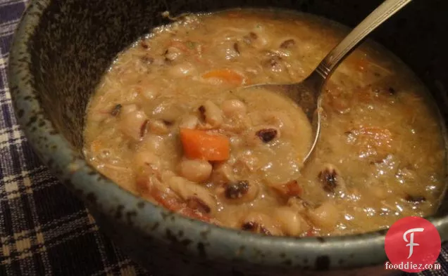 Black-eyed Pea Soup (with Ham And Chicken)
